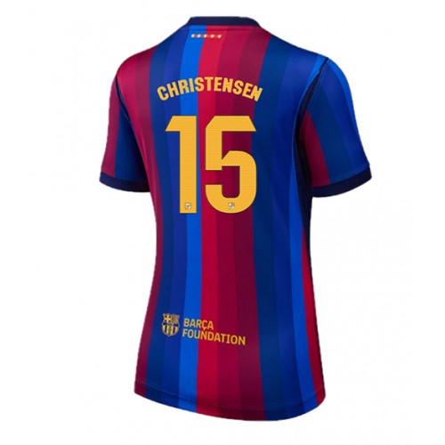 Barcelona Andreas Christensen #15 Kotipaita Naiset 2026-27 Lyhythihainen